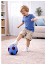 30 cm Peluş Futbol Topu Bordo
