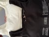 Baskı Detaylı Fitlli Büstiyer Crop Top Atlet Siyah