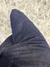 Denim Lacivert Jean Palazzo Kot Pantolon