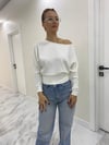 Ekru Marka Model Yarasa Kol Basic Bluz