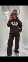Kahve Kahve Premium Şardonlu Eşofman Takımı
