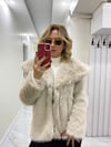 Marka Model Premium Peluş Bej Kürk