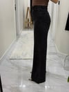 Premium Taşlı Yüksek bel Wide Leg Bol Paça Jean Pantolon
