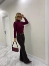 Zra Model Kahverengi İspanyol Kot Pantolon