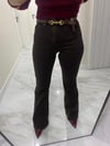 Zra Model Kahverengi İspanyol Kot Pantolon