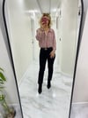 Zra Model Kesik Paça Boyfit Jean Pantolon Siyah