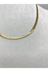 Çelik Gold Italyan Kolye Yüksek Kalite Kararmaz