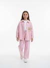 gabardin 2li pembe takım
