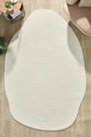 AmorfModern Krem Amorf Halı | Dekoratif Salon, Oturma Odası ve Yatak Odası Halısı