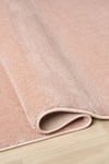 BaliBali Serisi Pudra Mikrofiber Antialerjik Düz Renk Halı