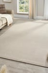 BaliBali Serisi Taş Rengi Mikrofiber Antialerjik Düz Renk Halı