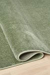 BaliBali Serisi Yeşil Mikrofiber Antialerjik Düz Renk Halı
