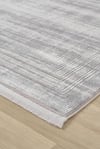 Edge SerisiEdge Serisi Geometrik Çizgi Desenli Gri Akrilik Modern Salon Halısı