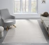 Minimalist şık bej salon halısı – Türkeri Halı