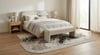 Luxora SerisiModern Krem Gri Salon Halısı Mermer Desenli Luxora LX005