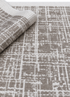 Matrix SerisiMatrix Serisi Bej Krem Geometrik Desenli Sisal Dokulu Modern Halı