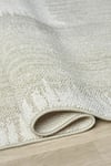 PEARL Pearl - Glow Eskitme Çerçeveli Açık Krem Modern Salon ve Odası Halısı