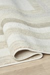 PEARL Pearl - Line Geometrik Çerçeveli Modern Salon ve Odası Halısı