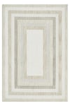 PEARL Pearl - Line Geometrik Çerçeveli Modern Salon ve Odası Halısı