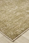 PEARL Pearl - Olive Modern Soyut Eskitme Zeytin Haki Yeşili Halı