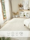 PEARL Pearl - Pure Krem Modern Salon ve Odası Halısı