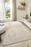 PEARL Pearl - Sand Modern Soyut Eskitme Bej Krem Halı