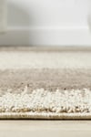 PEARL Pearl - Shadow Eskitme Çerçeveli Vizon Modern Salon ve Odası Halısı