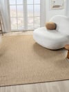 Salon HalısıBombay Serisi Bej Halı Sıcak Tonlarda Doğal ve Minimal Dokunuşlar