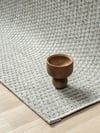 Salon HalısıBombay Serisi Gri Halı Geometrik Dokunuşlarla Minimalist Zeminler İçin