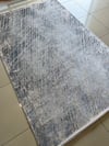 Son Kalan Özel ParçalarTuğra Halı Pierre PR03 Gri Modern Desenli Salon Halısı 160x230