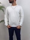 Basic Regular Fit Triko -Beyaz