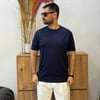 Erkek Basic Rayon Kumaş Tişört-Laci