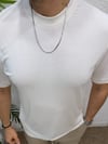 Modal Kumaş Premium Tshirt-BEYAZ