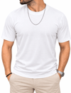Modal Kumaş Premium Tshirt-Ekru