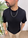 Modal Kumaş Premium Tshirt-Siyah
