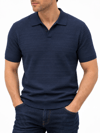 Örme Triko Tshirt-Lacivert