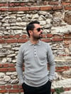 Polo Yaka Triko -Gri