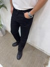 Premium Denim Pantolon-Siyah
