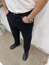 Premium Denim Pantolon-Siyah