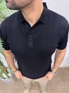 Rayon Triko T-Shirt -Siyah