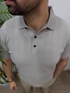 Rayon Triko T-Shirt -Taş
