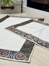 120*60 Etro Model Siyah İkili Paspas Takımı