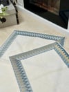 120*60 Missoni Model Lacivert İkili Paspas Takımı