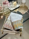 50x90 Missoni Model Turuncu Yüz Havlusu