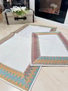 Missoni Model Turuncu İkili Paspas Takımı