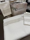 Pike Takımı 3 Sıralı Vizon Nakışlı (King Size)