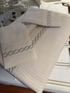 Saç Örgüsü Desenli Pike Takımı (King Size)