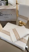 Versace Nakışlı Vizon Nevresim Takımı KS