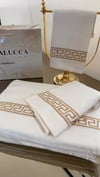 Versace Nakışlı Vizon Nevresim Takımı KS