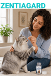 2 li Set Kedi İç Dış Parazit Bitkisel İç Dış Damlası Yağı Kedi İç Dış Anti Parazit Bit Pire Kene Damla